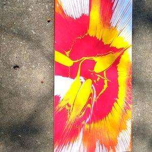 Long canvas, art piece.